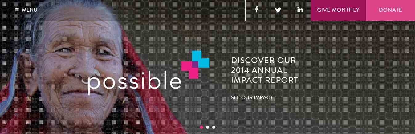 nonprofit website