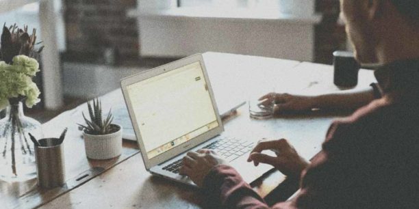 man on laptop