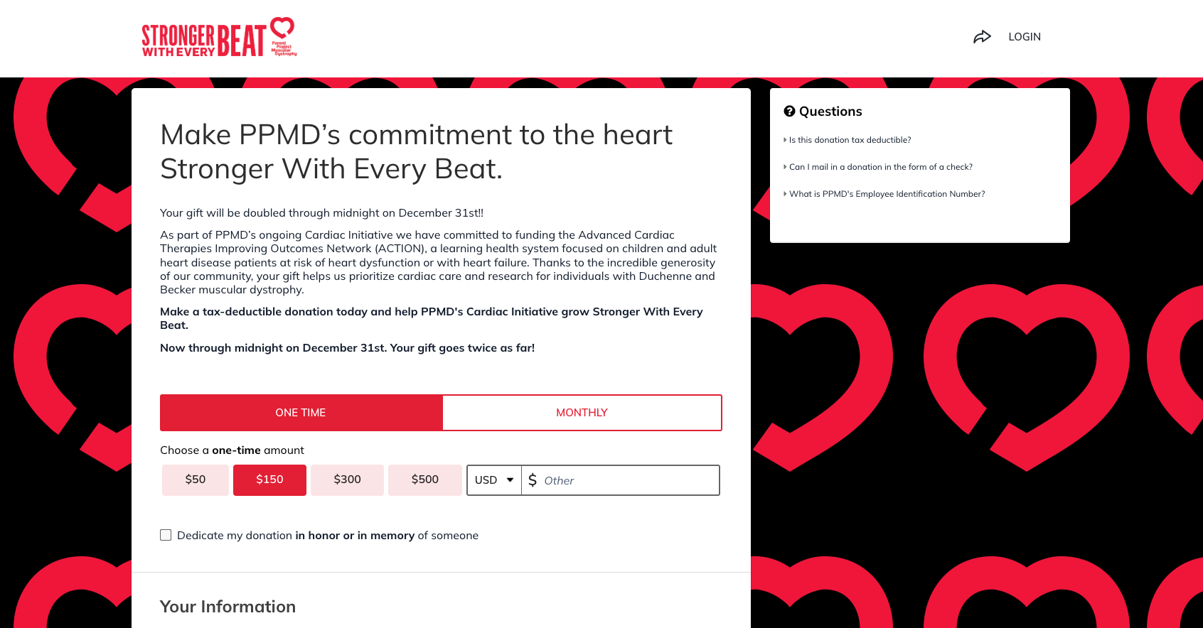 Stronger with Every Beat Campaign - PPMD