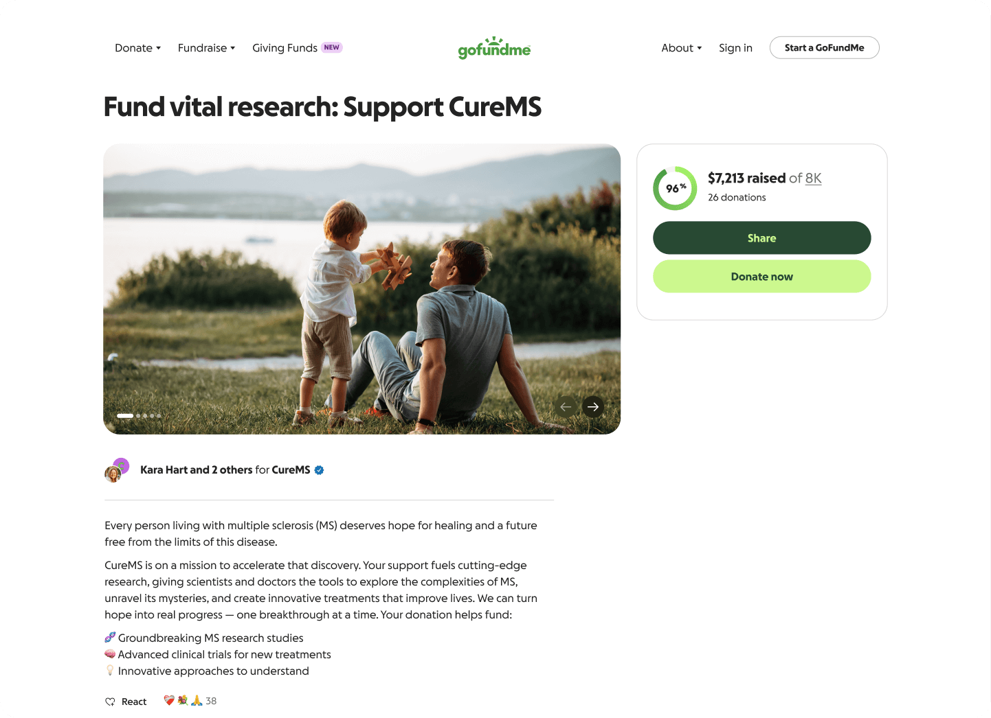 Campaign without donor list