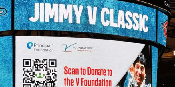 V Foundation for Cancer Research header image