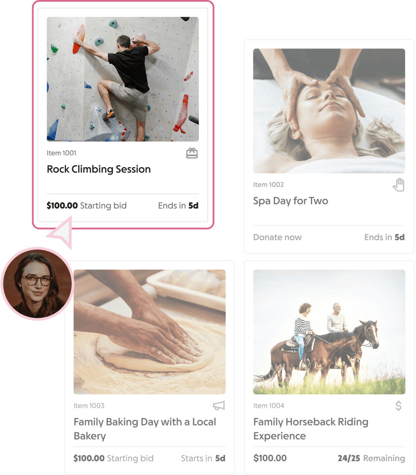 Example auctions