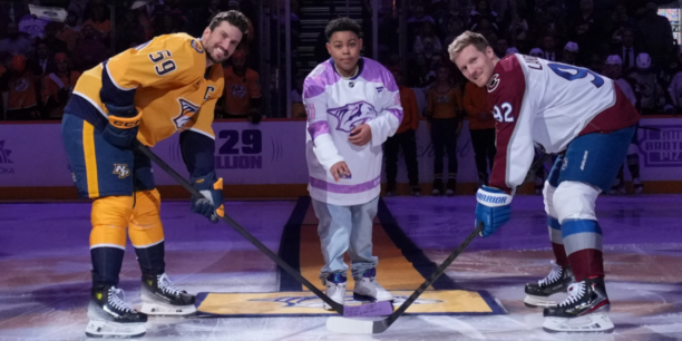 Nashville Predators Foundation header image